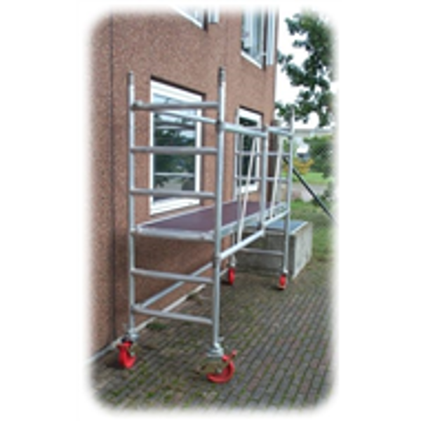 Billede af Rullestillads 1,78x1,9 m smal foldbar