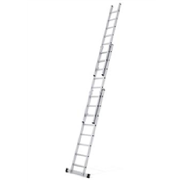 Billede af Skydestige 12 mtr 3 delt m/tovhejs