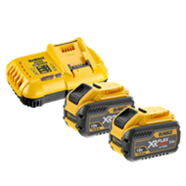 Billede af Batteripakke 2x18/54V 12amp m/hurtiglader